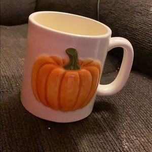 Otagiri Hand painted pumpkin coffee mug